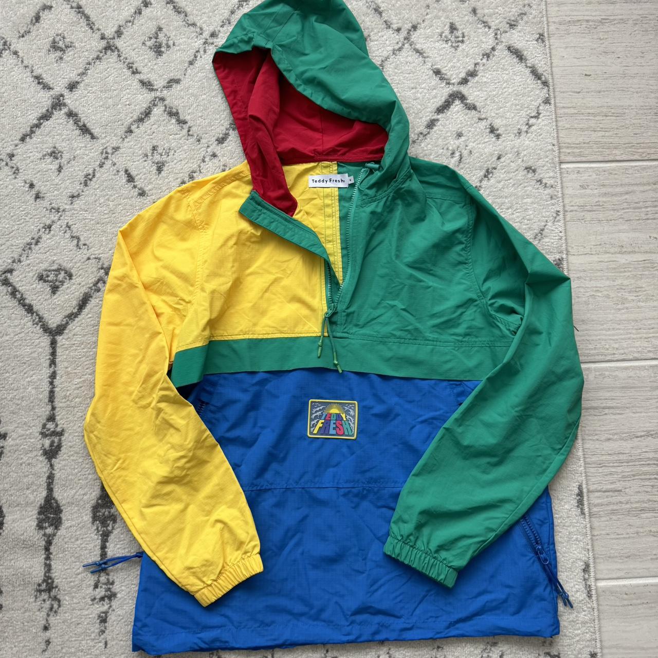 Teddy Fresh Wind Breaker Size M Only Worn Twice Depop