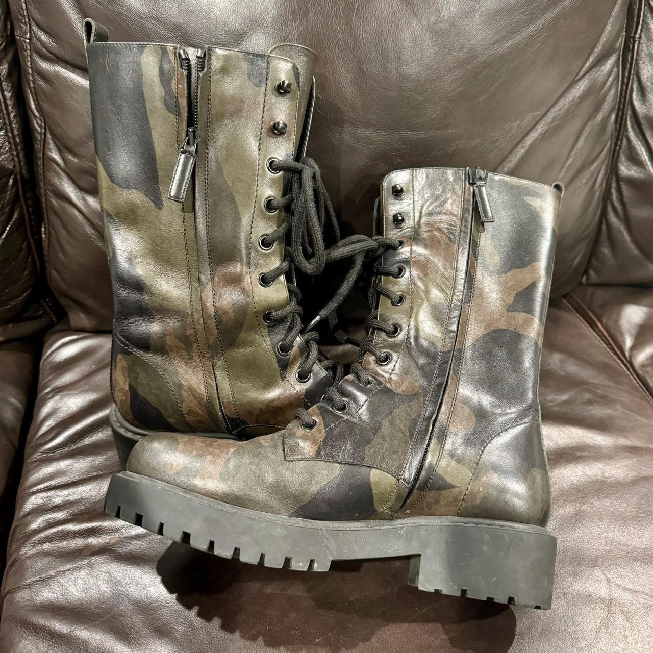 michael kors green boots