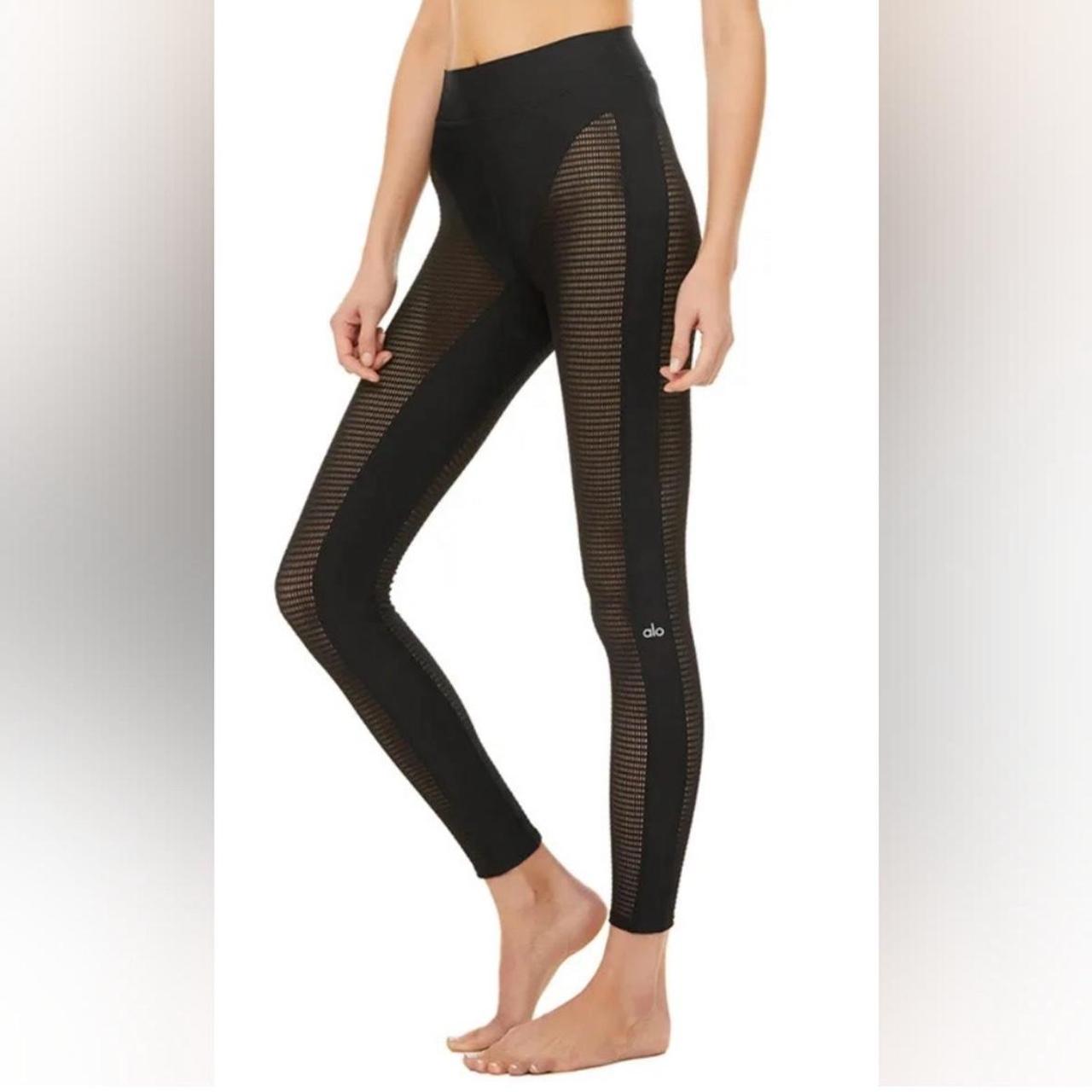 Leggings with mesh side panel - size 8 , Incredible