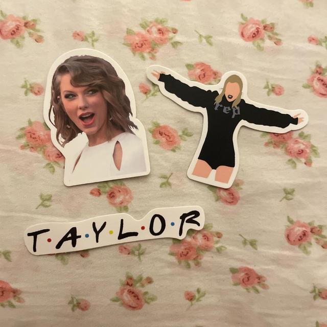 Taylor Swift lover sticker pack! Includes 3 stickers - Depop