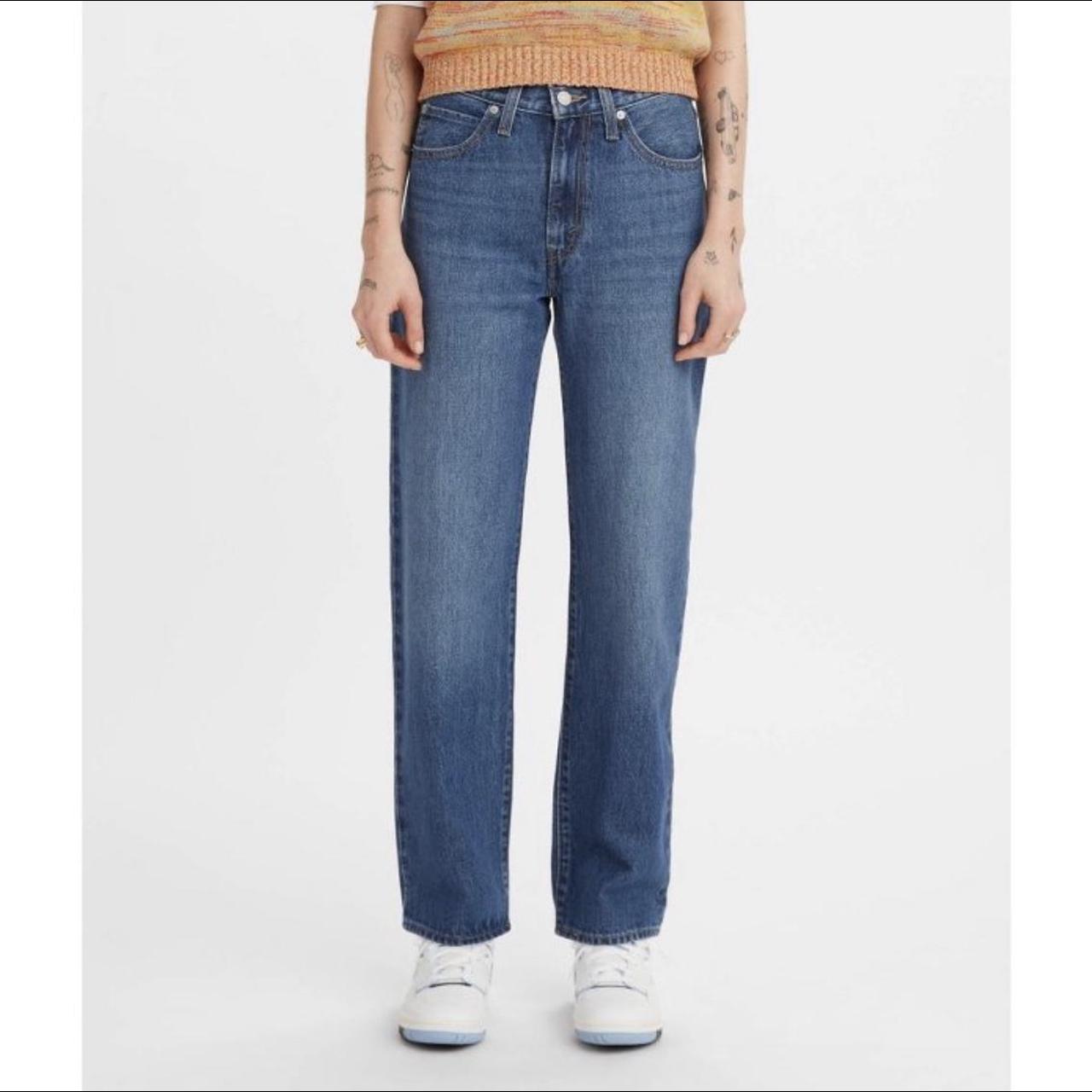 Levi's mid rise outlet straight