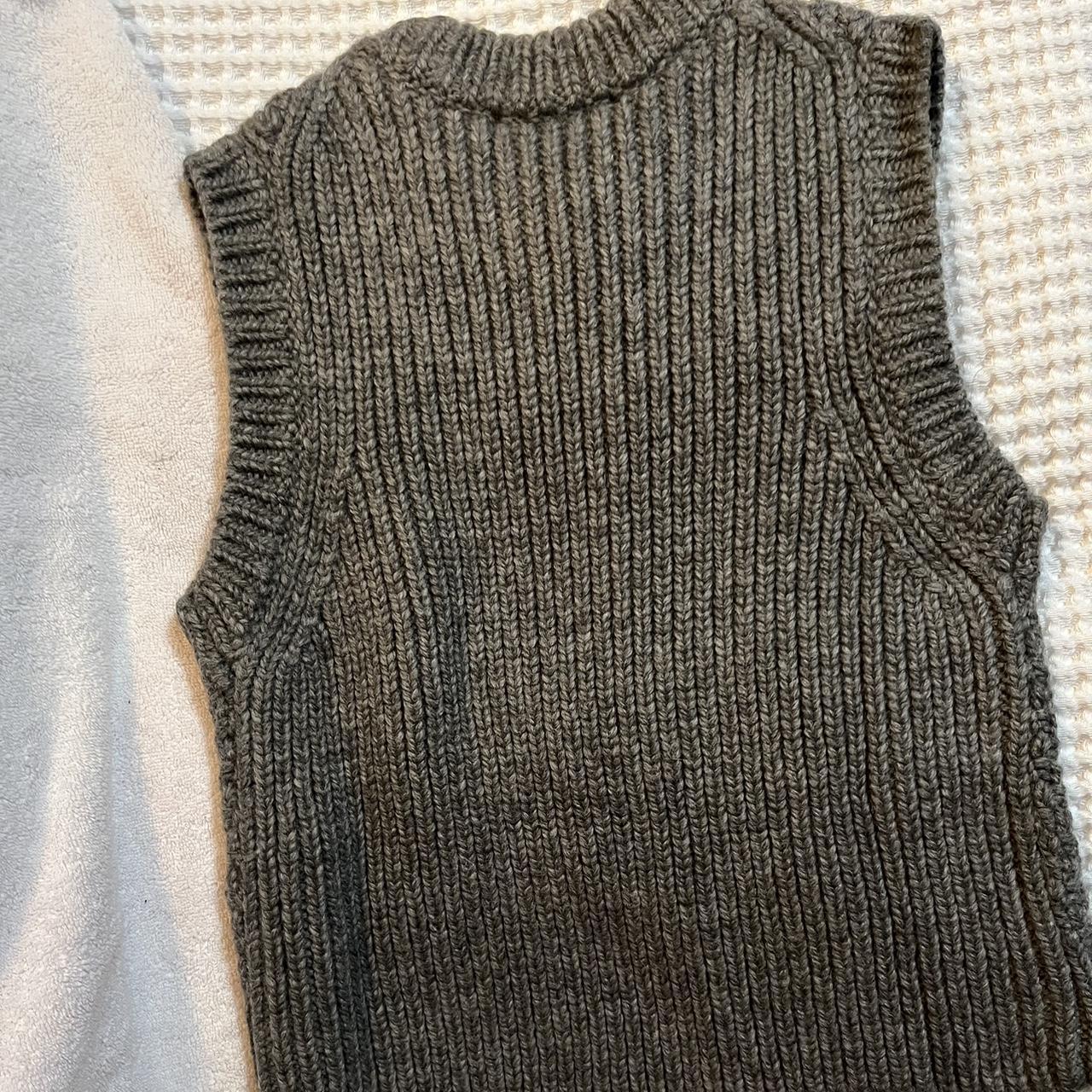 Cecilie Bahnsen グレー ケーブルニット XS/S Cecilie Bahnsen CABLE KNIT VEST - Grey | Garmentory
