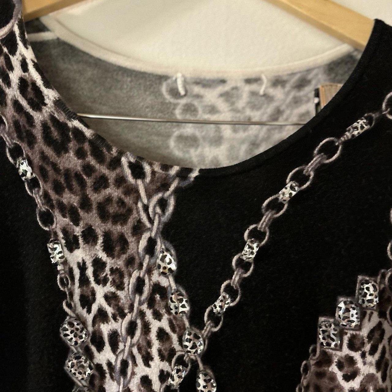 Source Unknown Women's Sweater - Black/Brown - M … - image 4