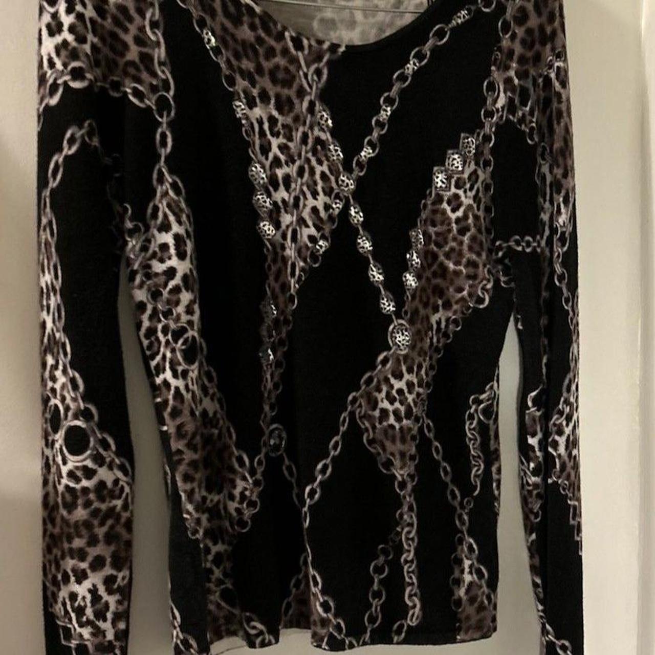 Source Unknown Women's Sweater - Black/Brown - M … - image 7