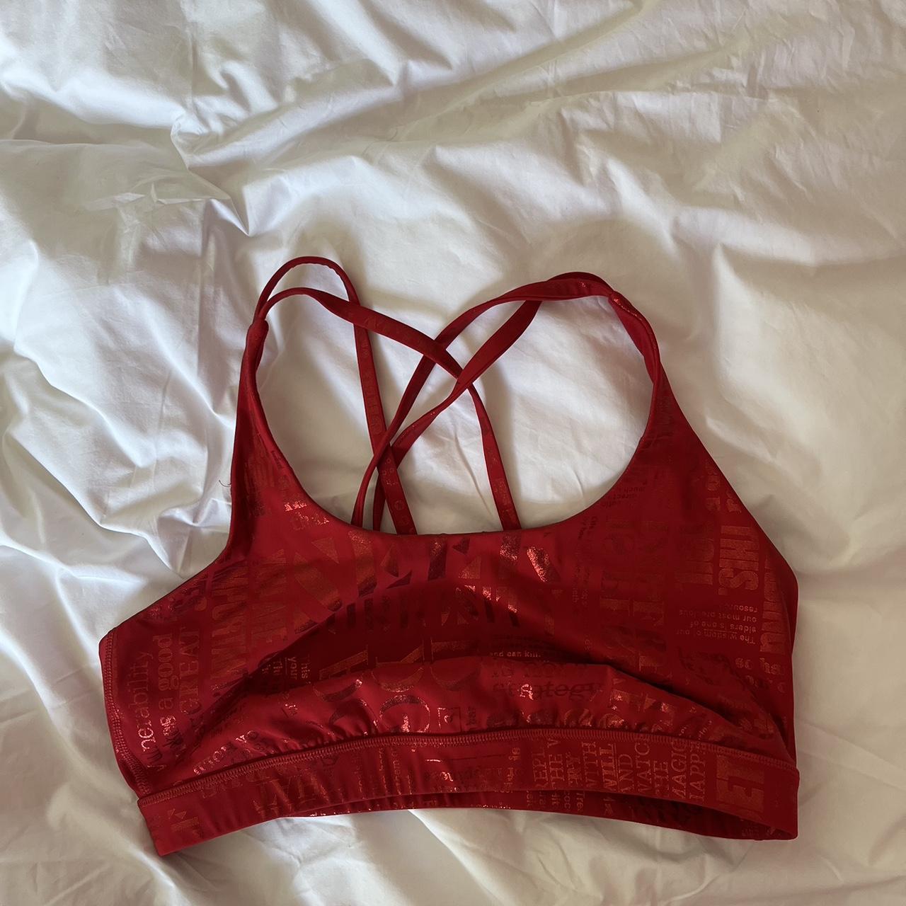 Lululemon energy bra Uk 16 Hardly worn RRP £40 Depop