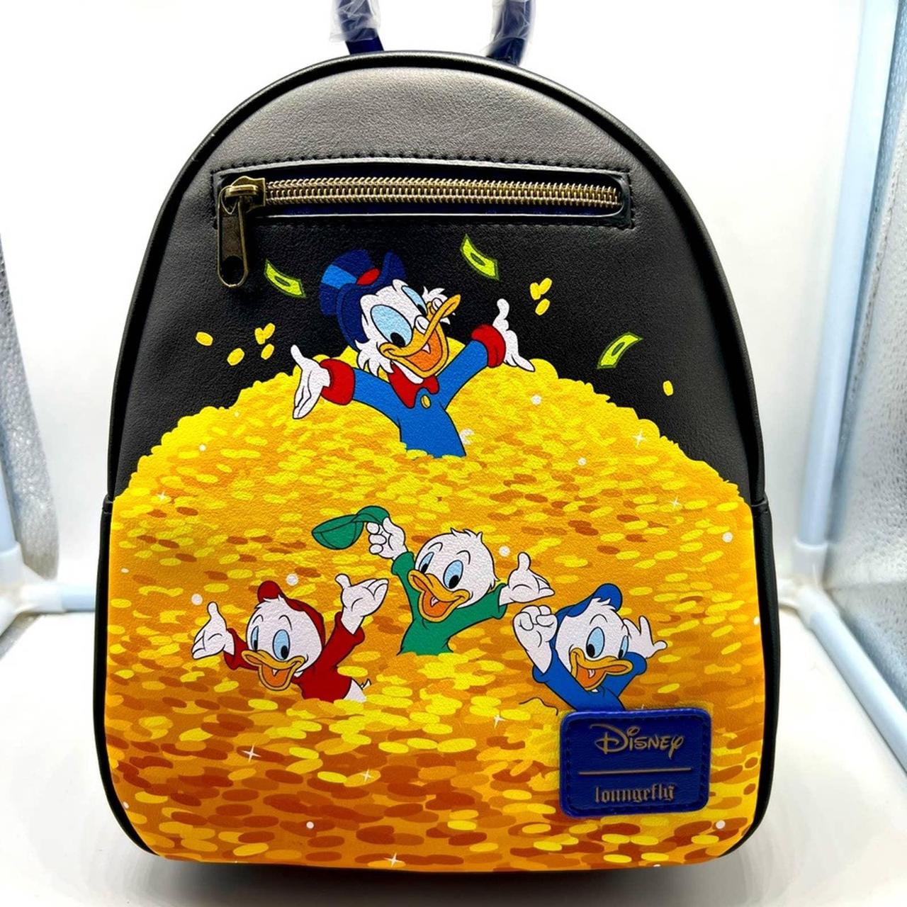 Loungefly Disney Ducktales Mini Backpack Scrooge McDuck Huey Dewey