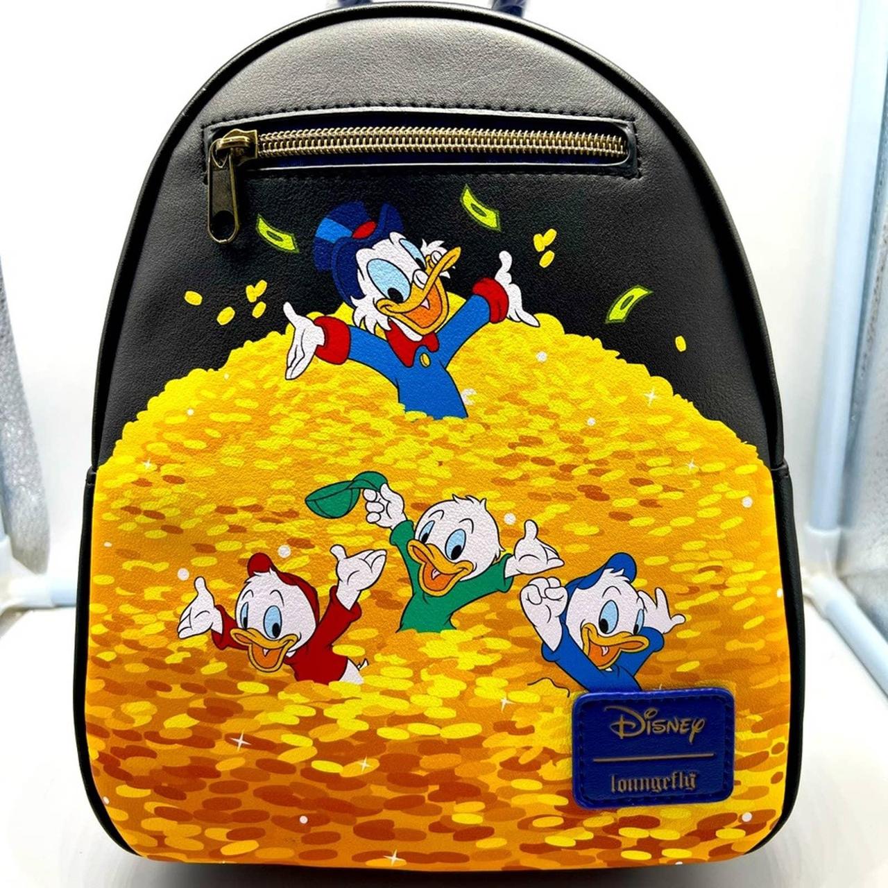 Loungefly Disney DuckTales Mini Backpack Huey Dewey Louie Money Bag