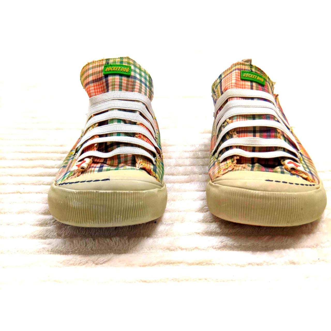 Plaid rocket dog shoes online