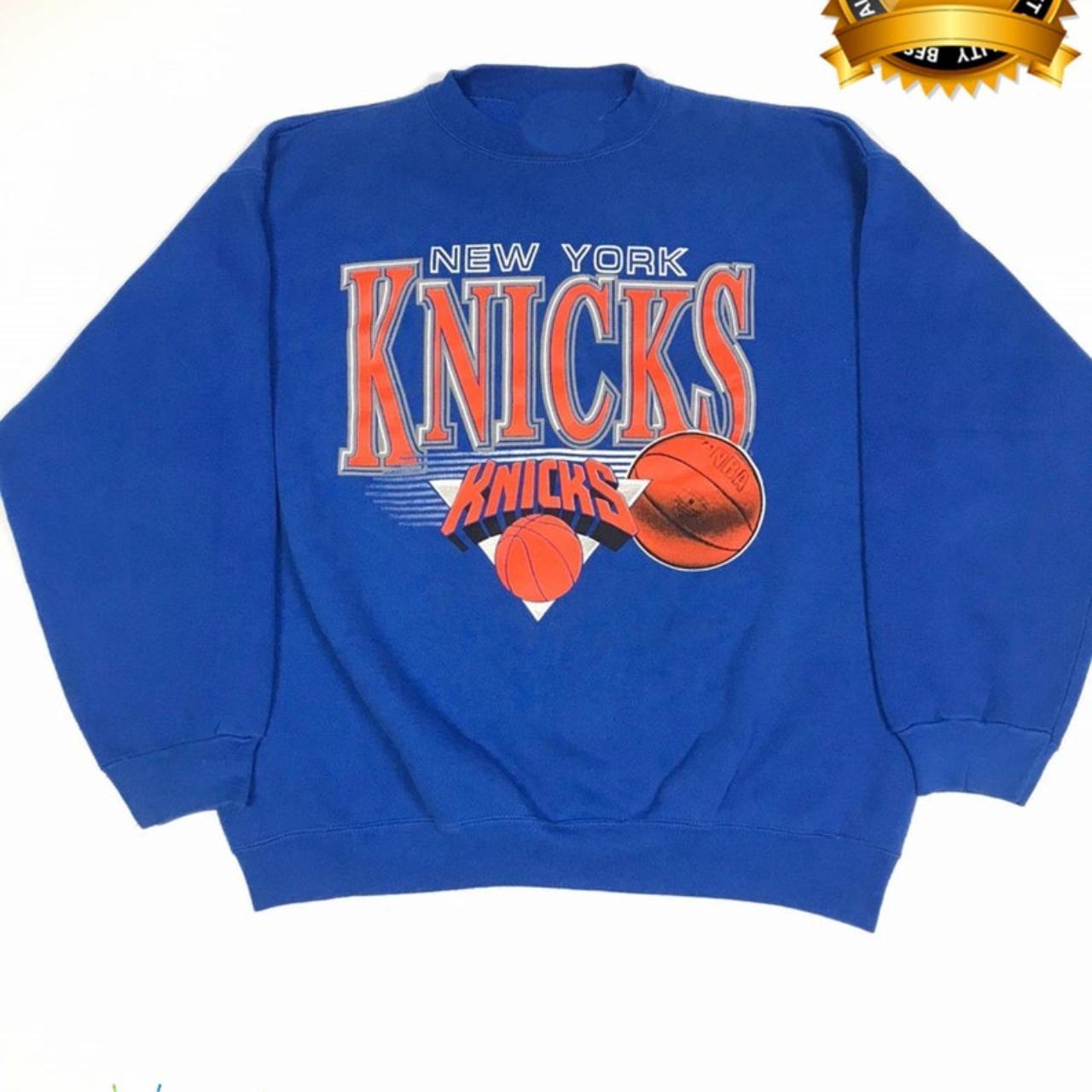 Vintage 90s New York Knicks Shooting Shirt NBA - Depop