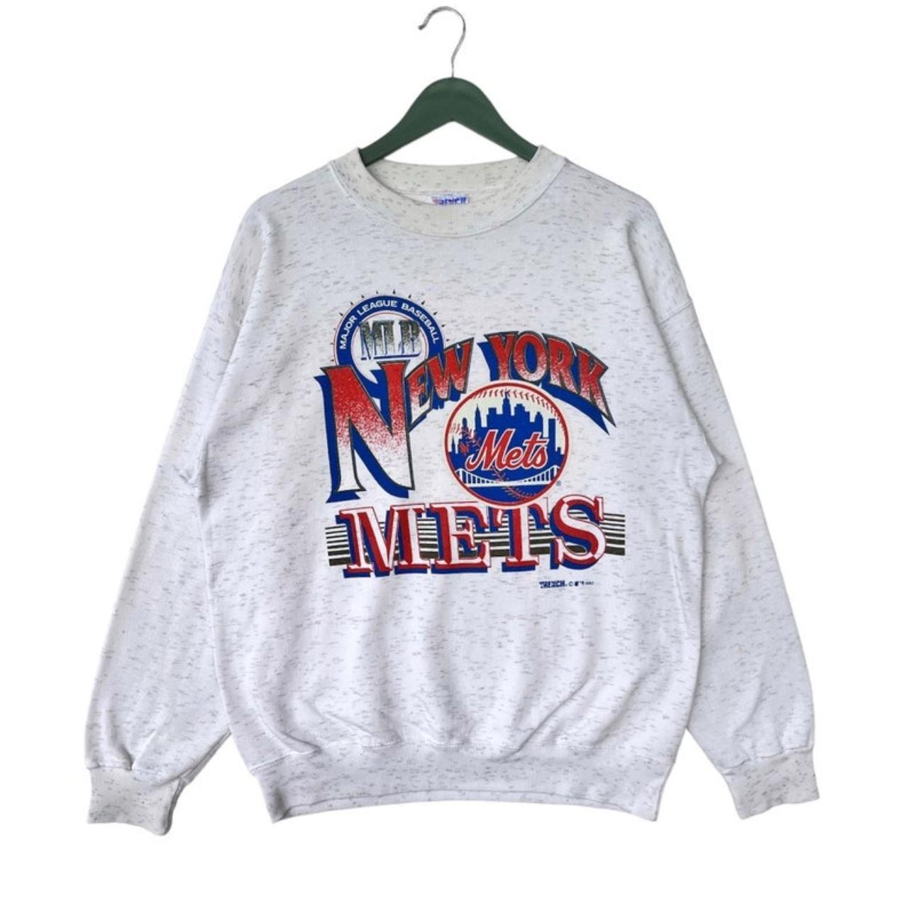 Vintage 1992 MLB New York Mets Sweatshirt GIDAN Depop