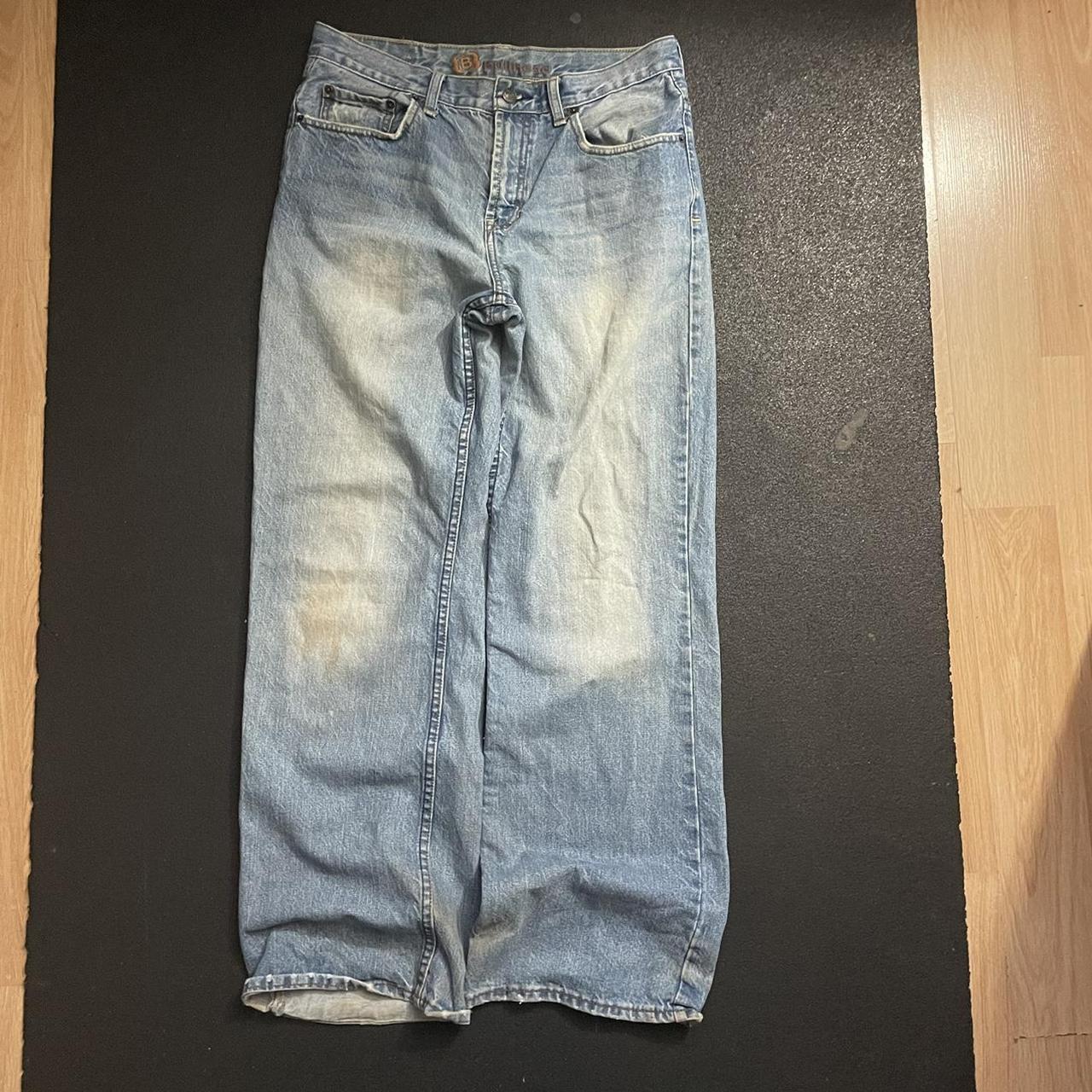 Vintage Y2k Baggy Jeans Bullhead Size : 32’ BAGGY FIT - Depop