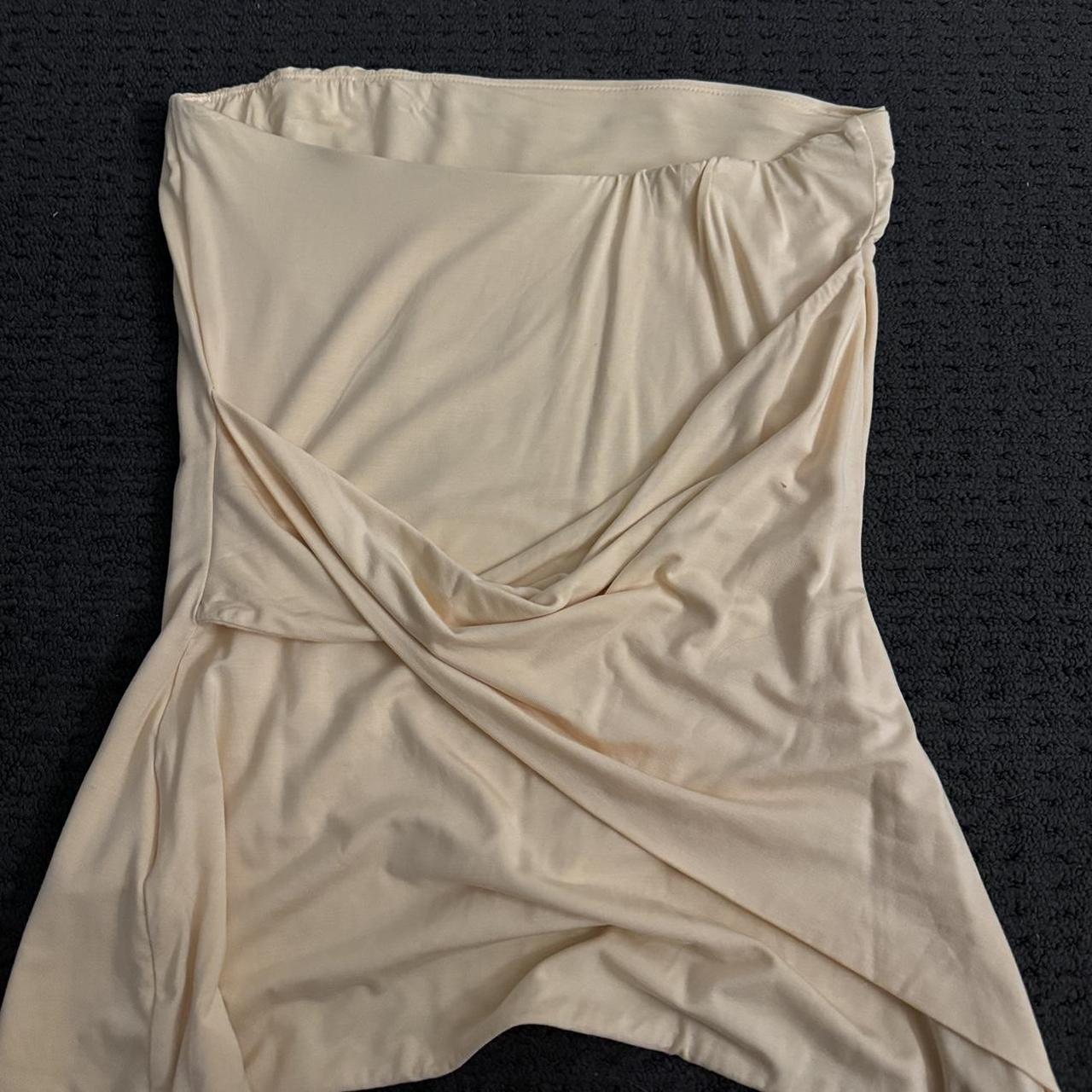 Kookai yellow twist top, size 6, only worn once, 40 Depop