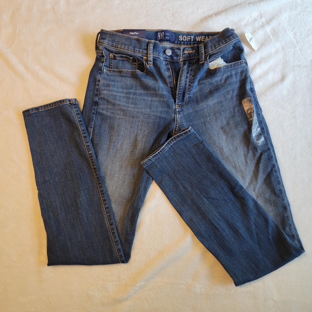 Gap Flex Denim Slim Soft Wear Jeans 30/32 Brand new - Depop