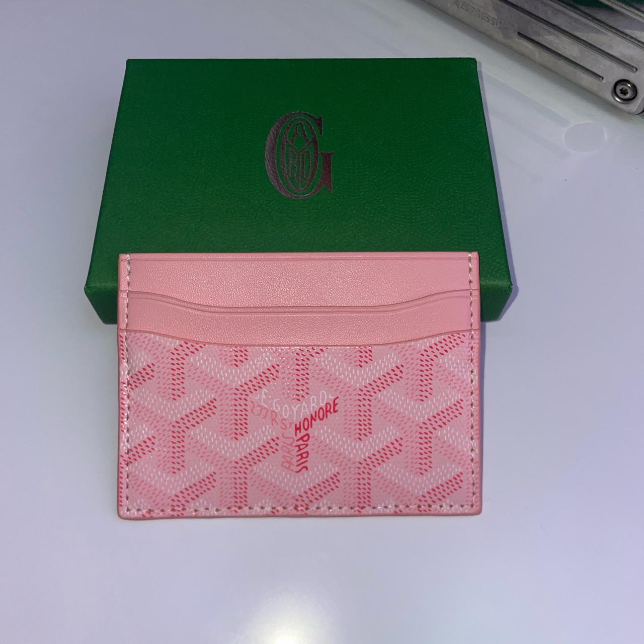 goyard-saint-sulpice-card-wallet-pink-brand-new-with-depop