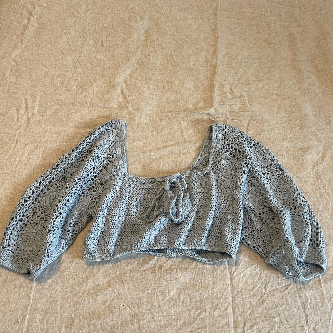 Spell crochet let the sunshine in top Never worn Depop