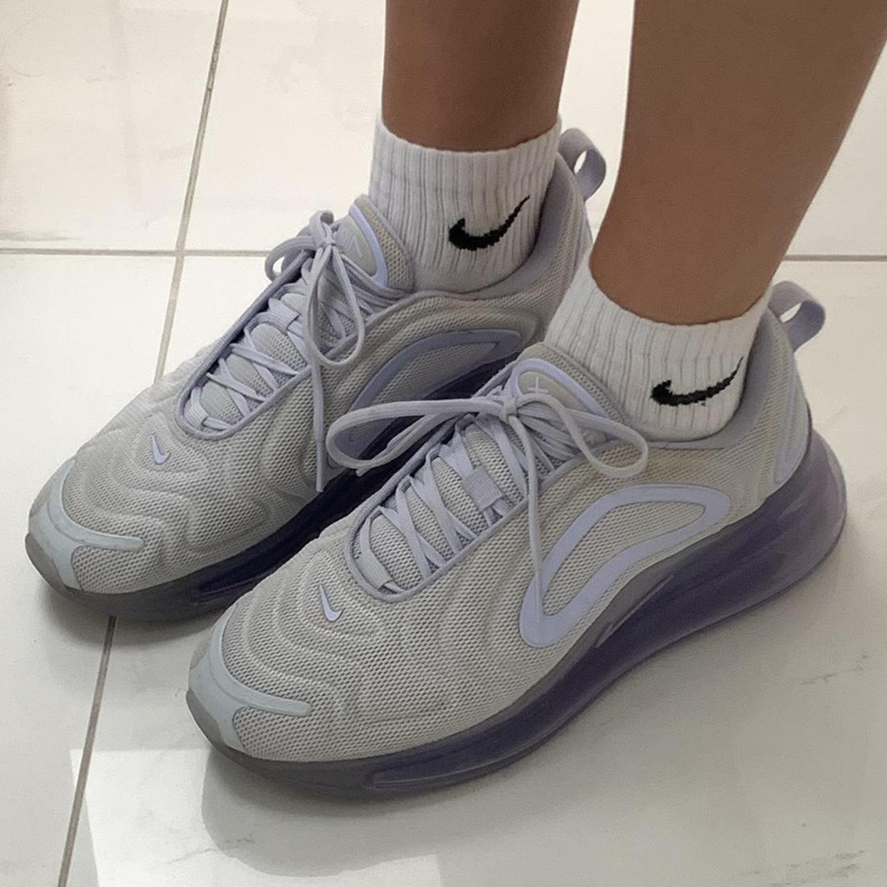 Nike women's air max 720 shoes - platinum/oxygen purple hotsell