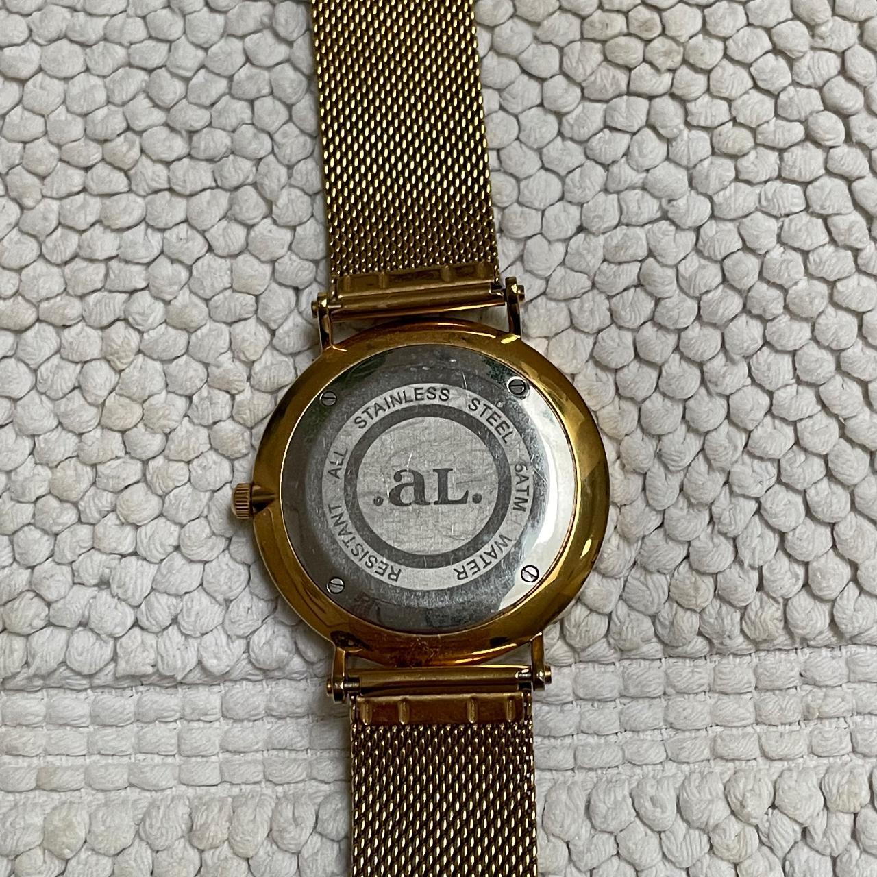 Abbott Lyon Kensington 40 gold chain watch Depop