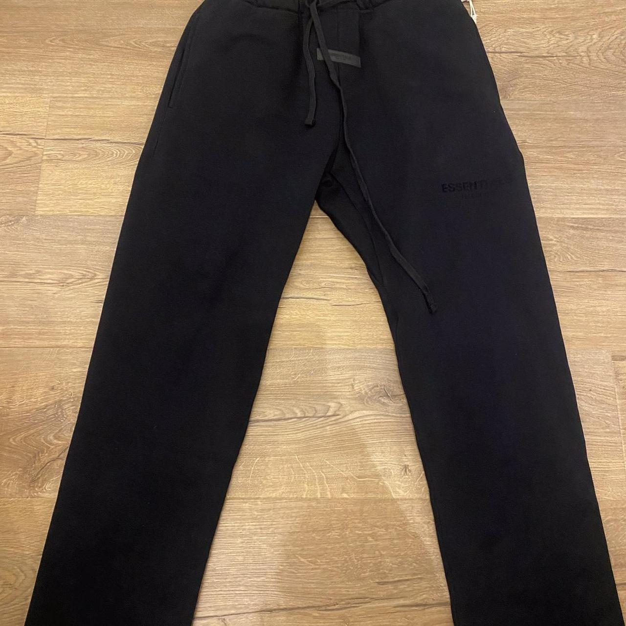 Essentials Uncuffed/Open Hem Joggers Been in my... - Depop