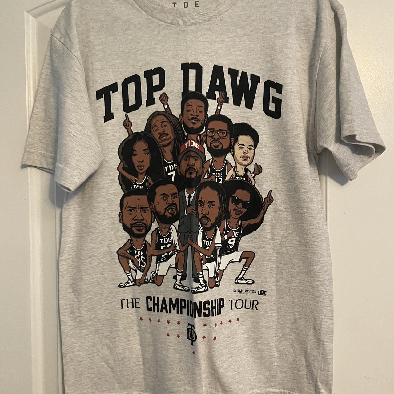 Top Dawg Ent (TDE) Concert Shirt. Kendrick Lamar... - Depop