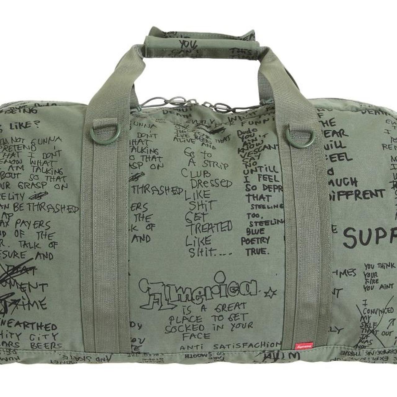 Supreme Field Duffle Bag Olive Gonz - Depop