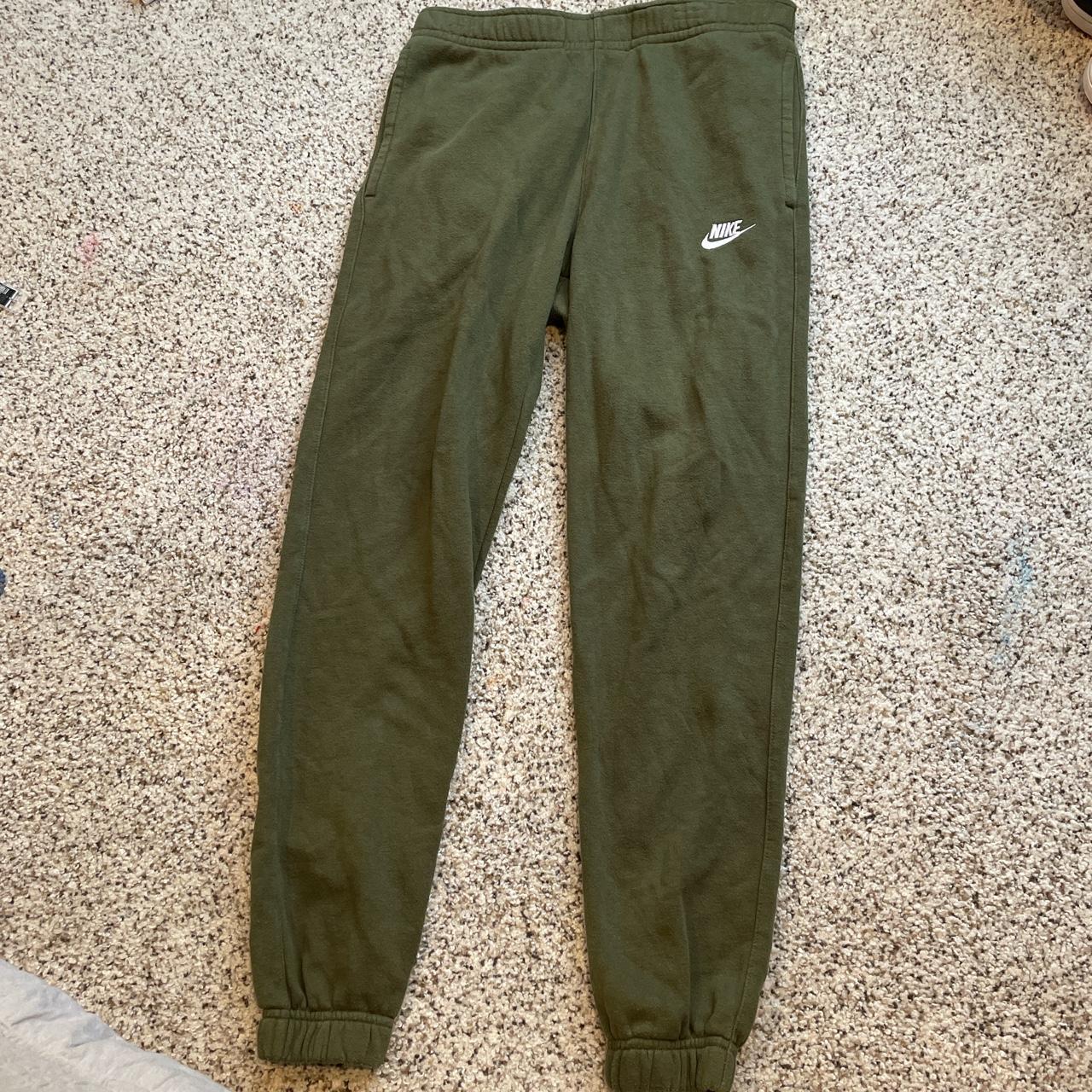 mens green nike sweatpants