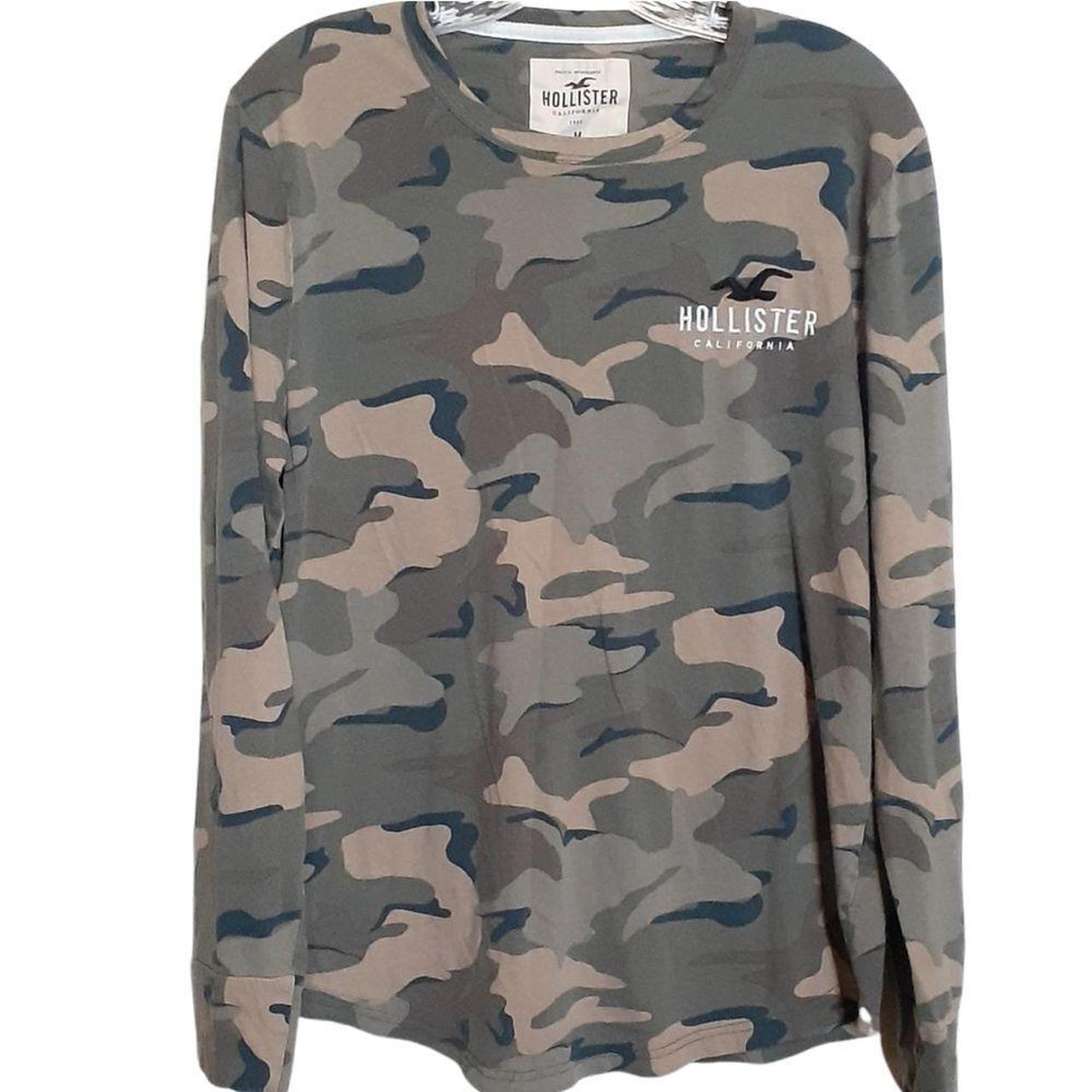 Hollister camo long sales sleeve