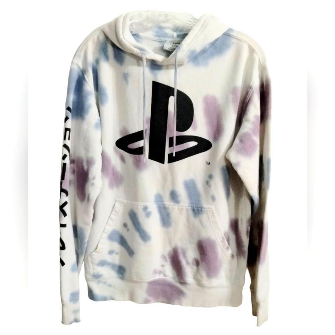 Tie dye 2025 playstation hoodie