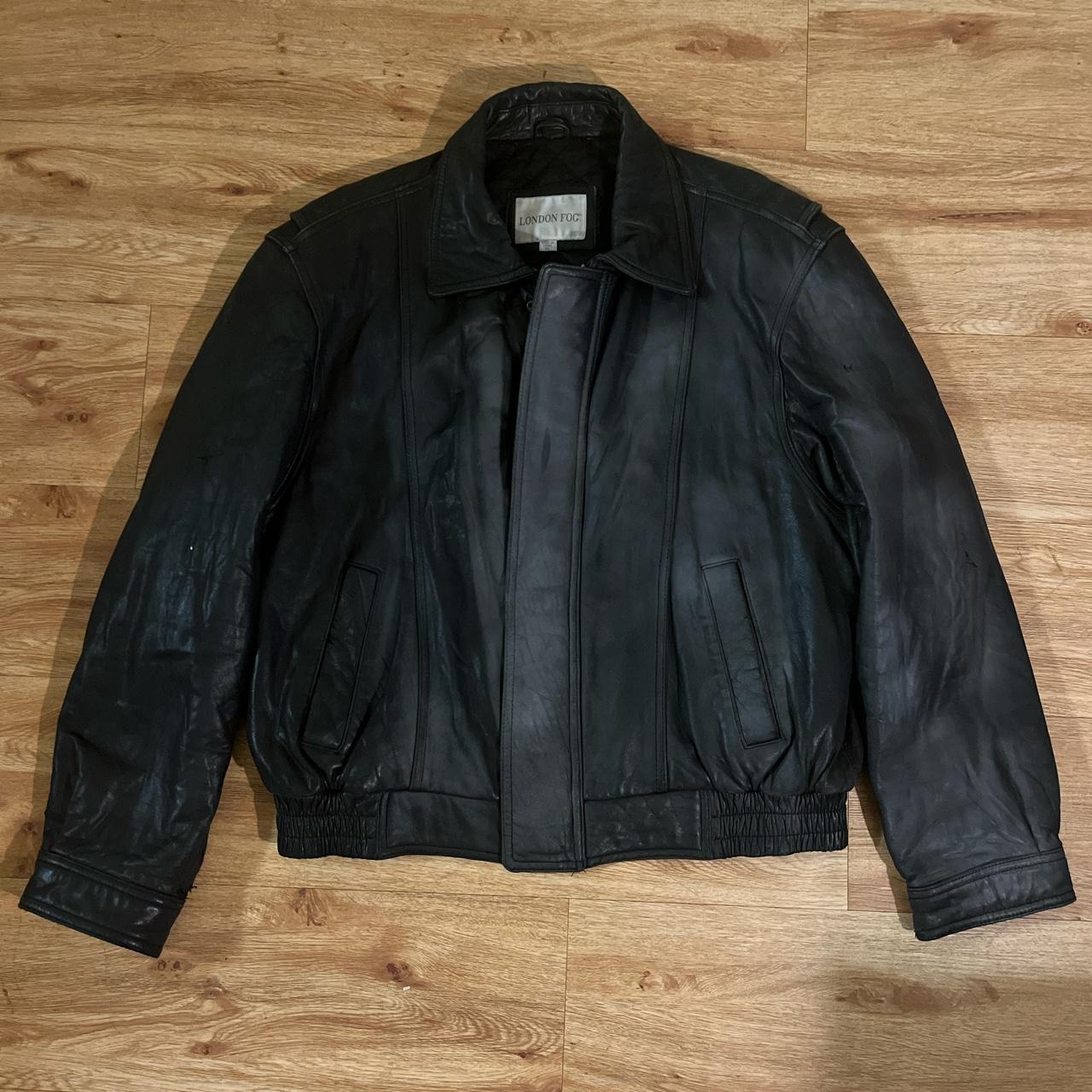 London fog shop leather jacket