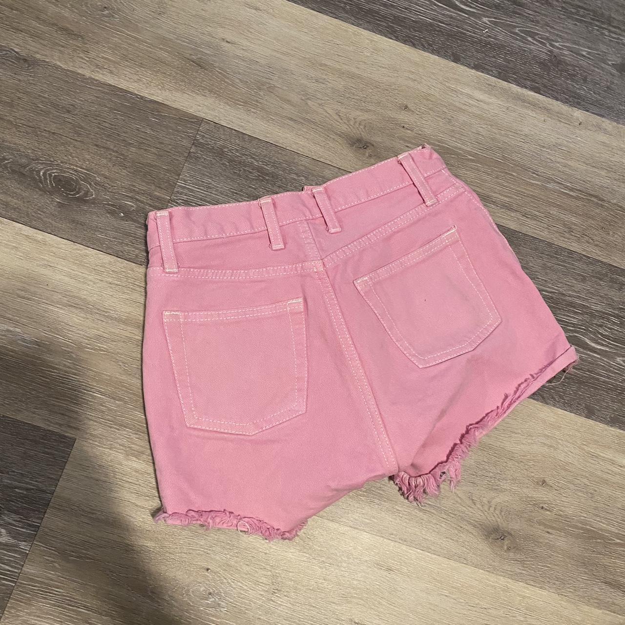 brandy Melville pink shorts size small fits a... Depop