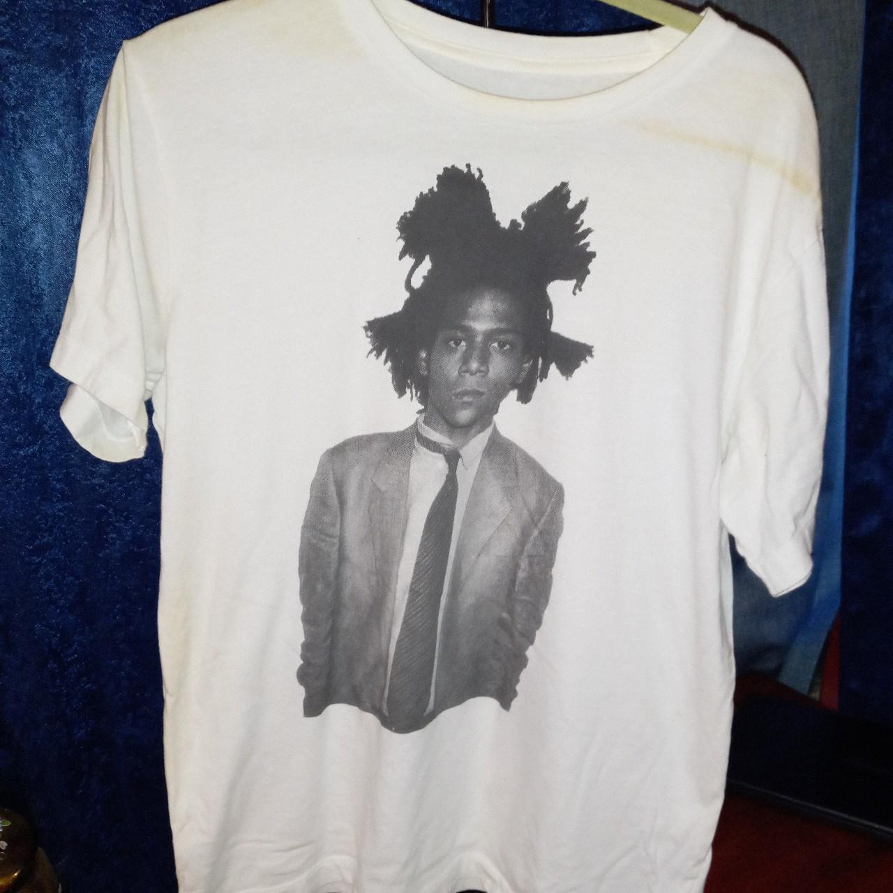 Vintage Graffiti Artist Basquiat t shirt thin M... - Depop