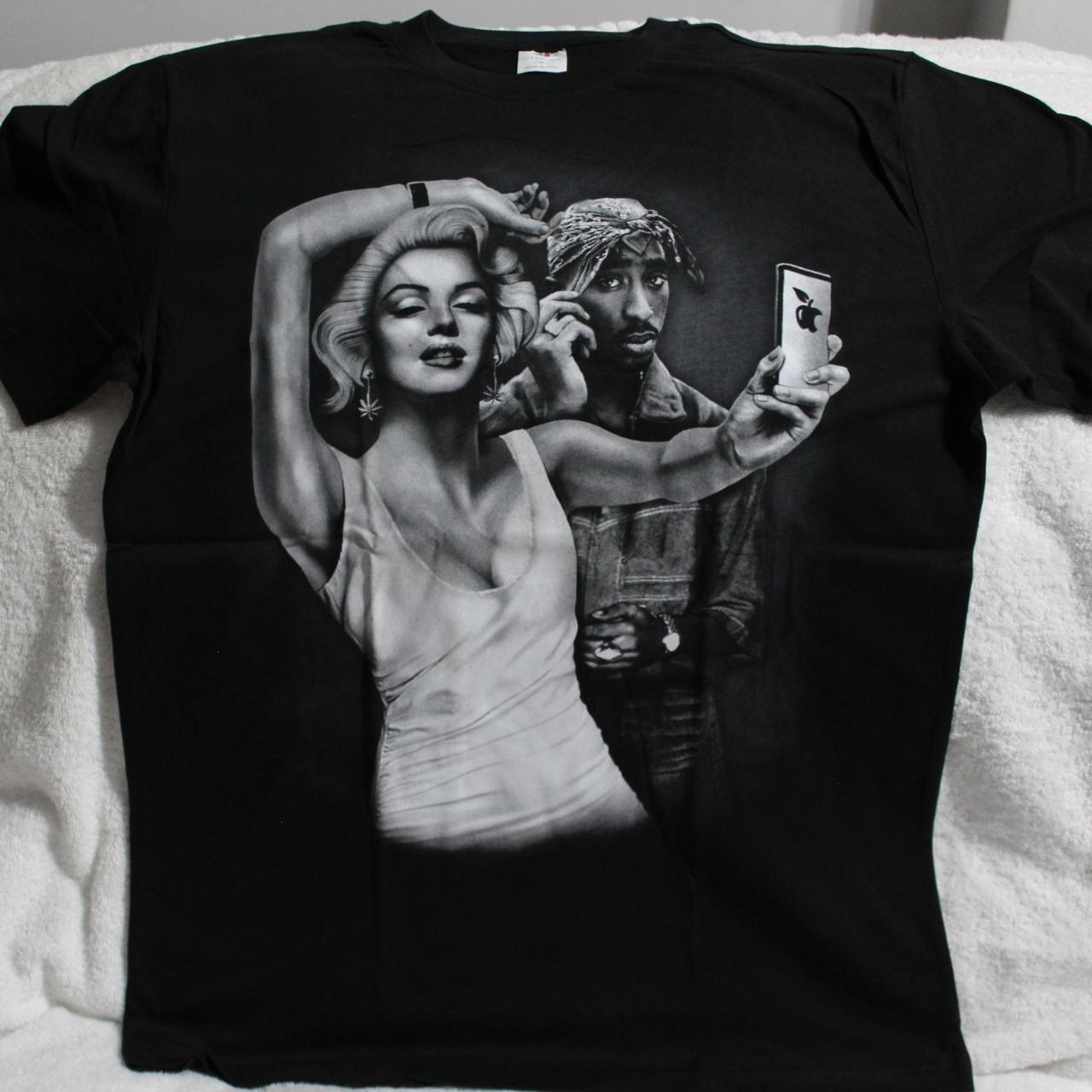 2pac marilyn monroe shirt