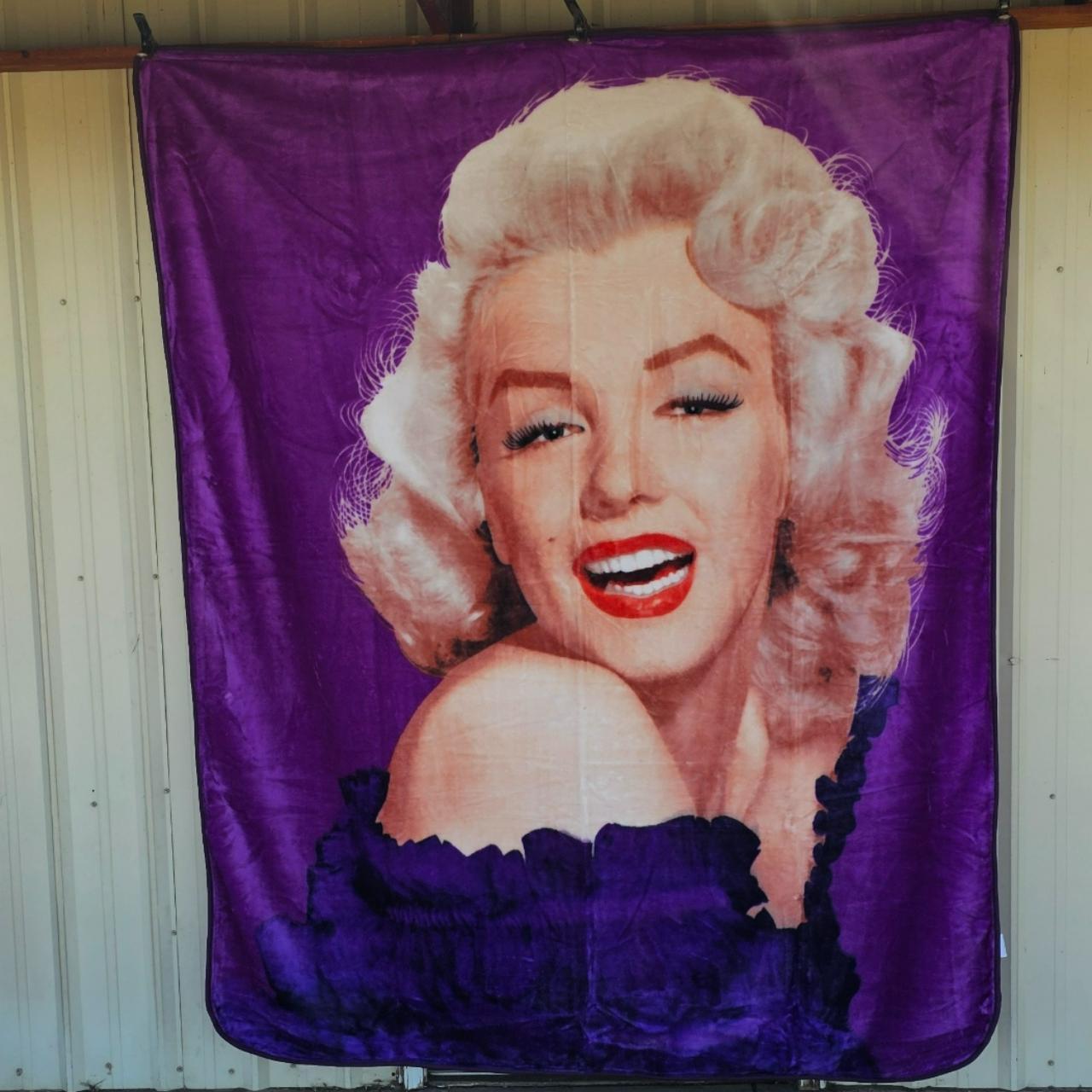 Pop Art Marilyn Monroe Queen Size Blanket Marilyn Monroe Blanket