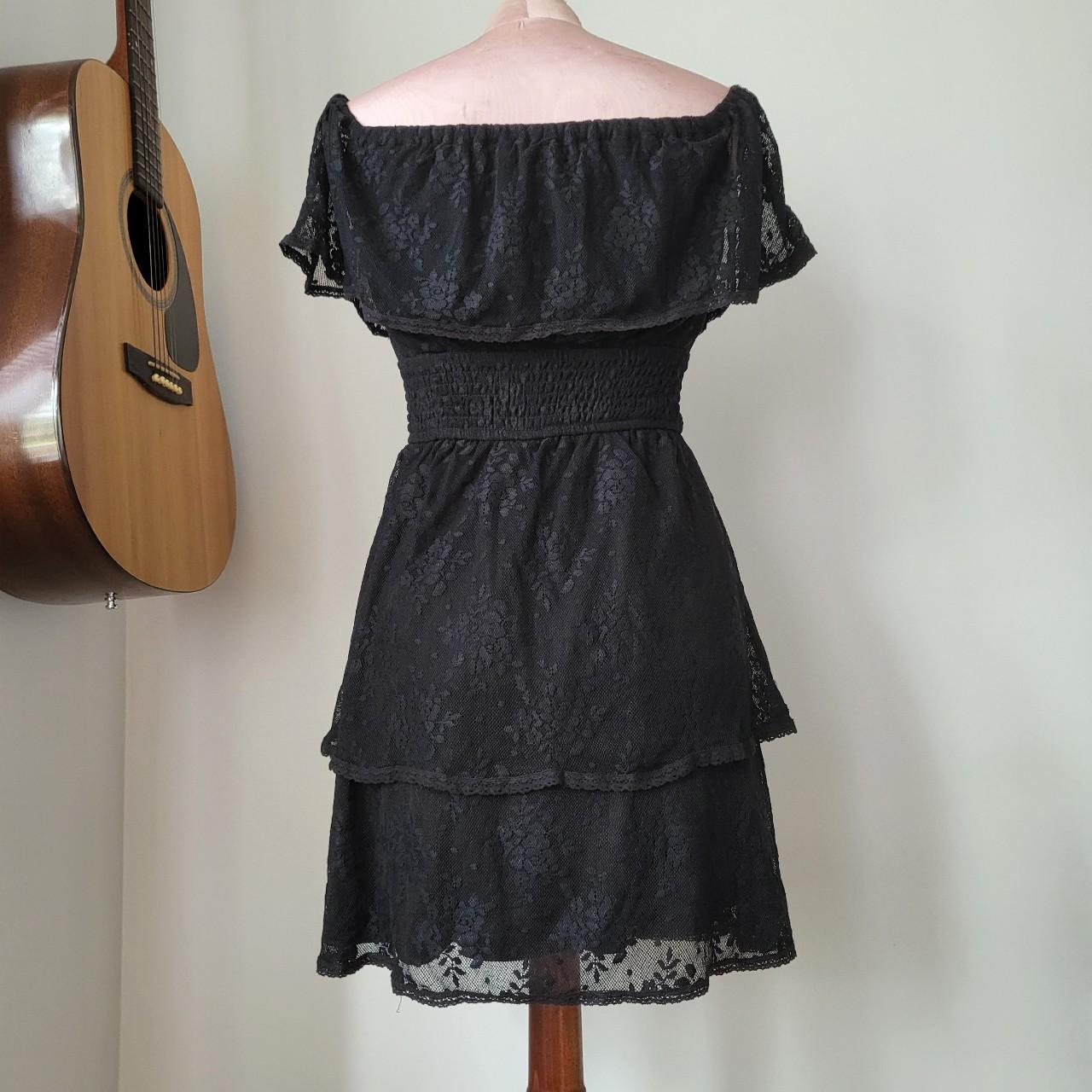 Francesca's black lace fashion dress