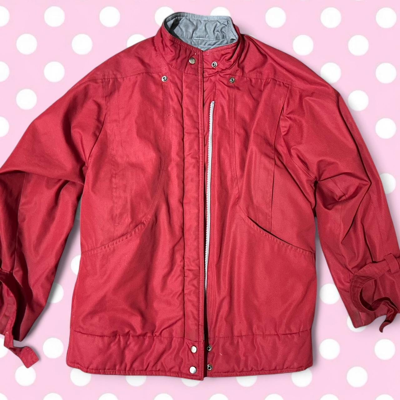 London Fog Women's Windbreaker Jacket - Red/Pink … - image 1