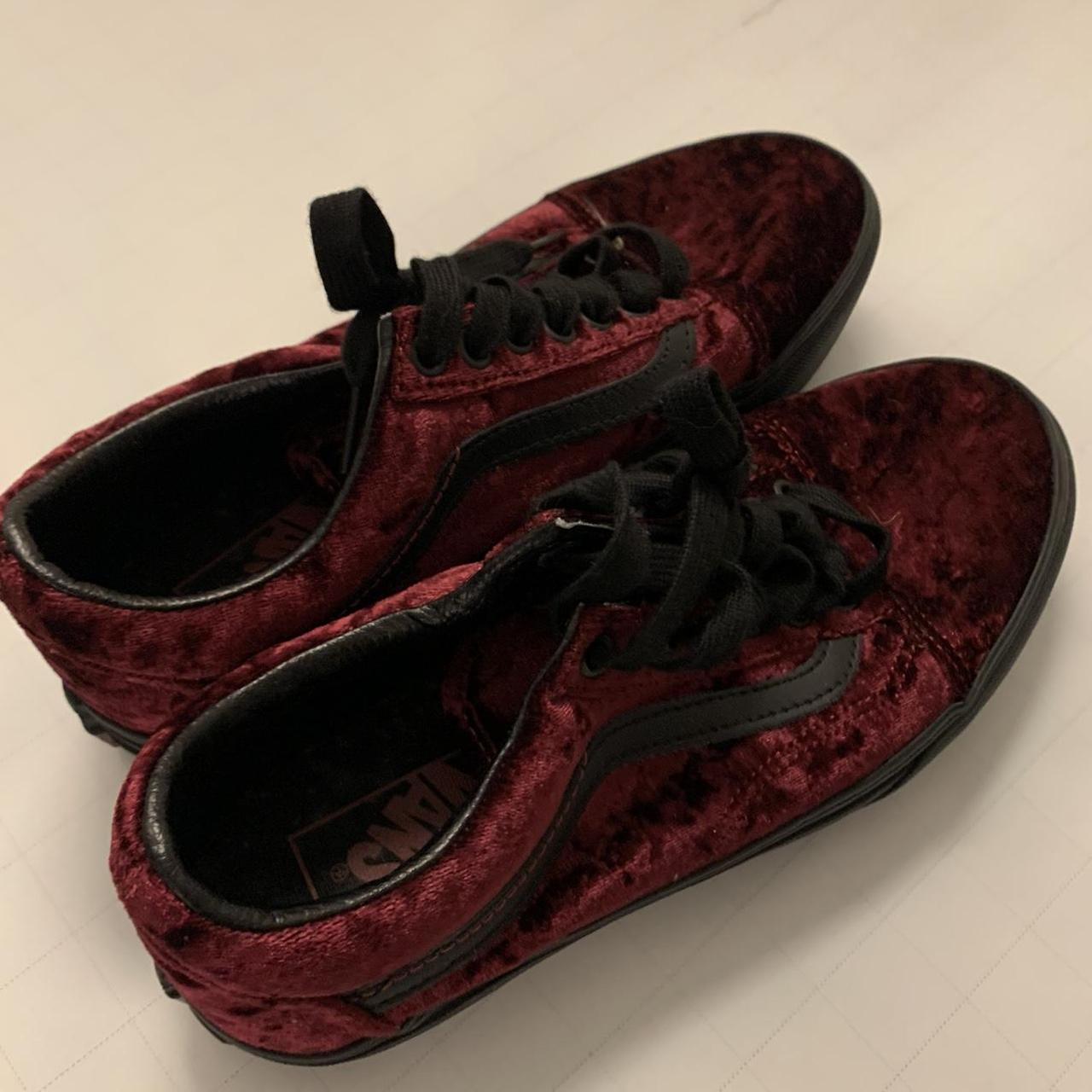 Vans sale platform red