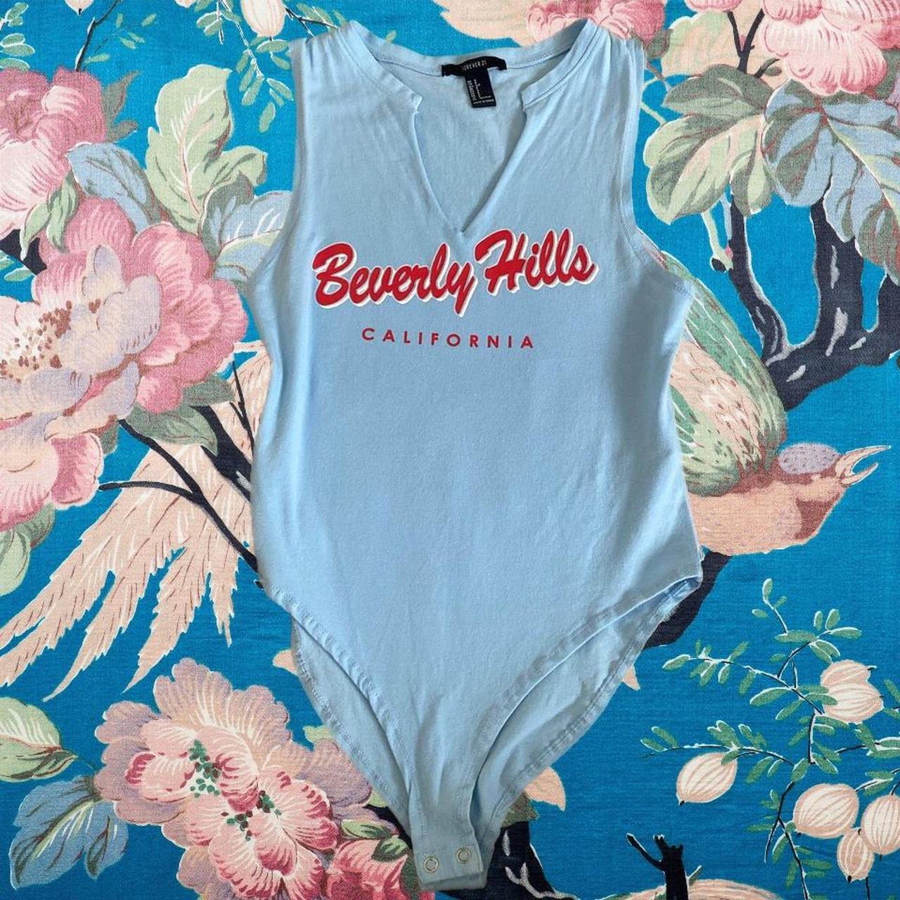 Baby blue Beverly Hills California forever 21