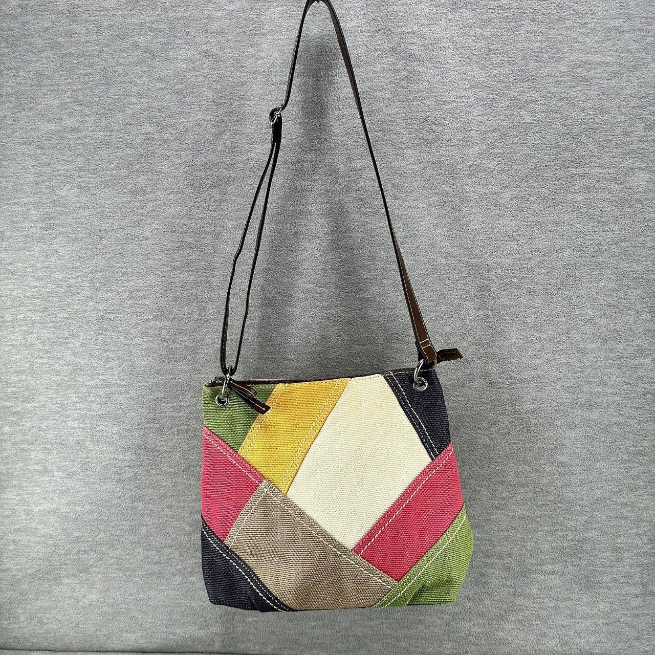 Women's Bag - Multi/Blue – Relic Patchwork canvas… - image 1
