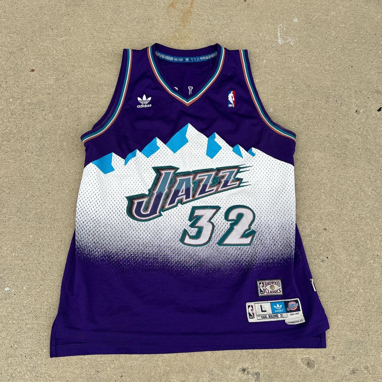 Karl malone hotsell jazz jersey