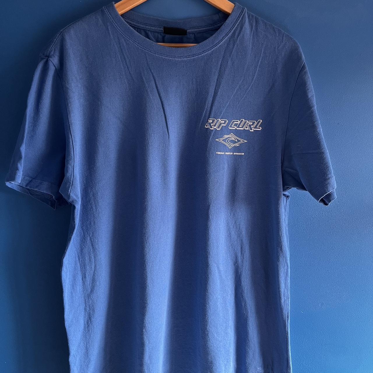 Ripcurl shirt BLUE - Depop