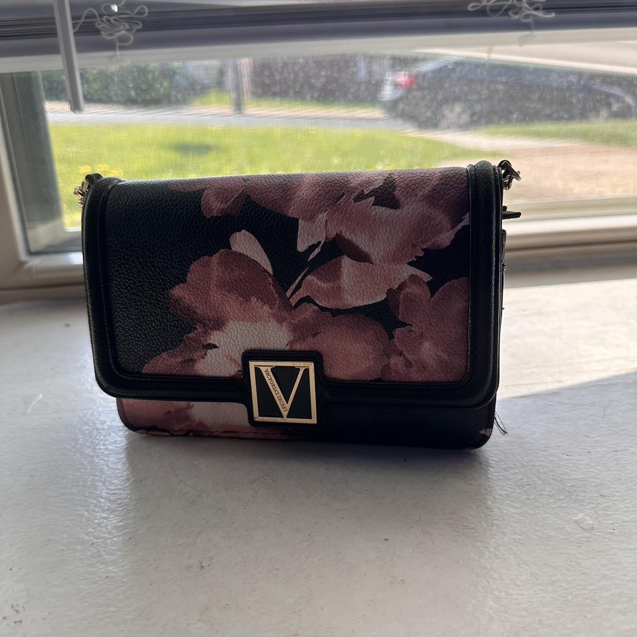 Victoria's Secret VS Floral Crossbody Purse with - Depop