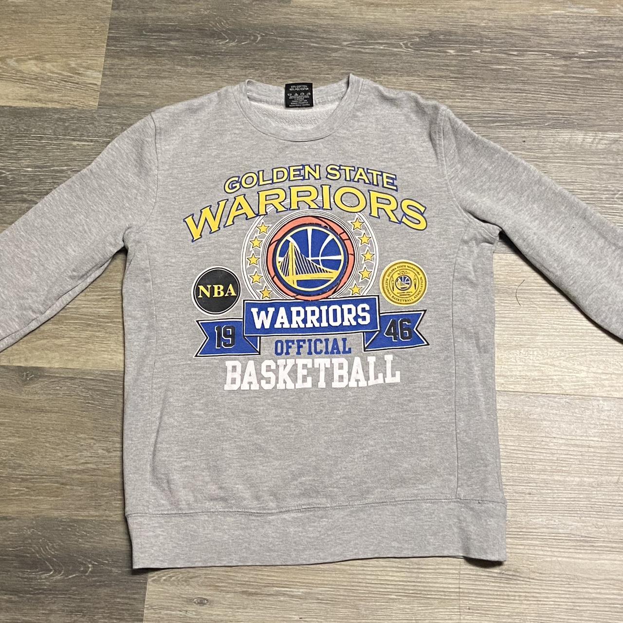 Men's Golden State Warriors Graphic Crew Sweatshirt, Men's Tops