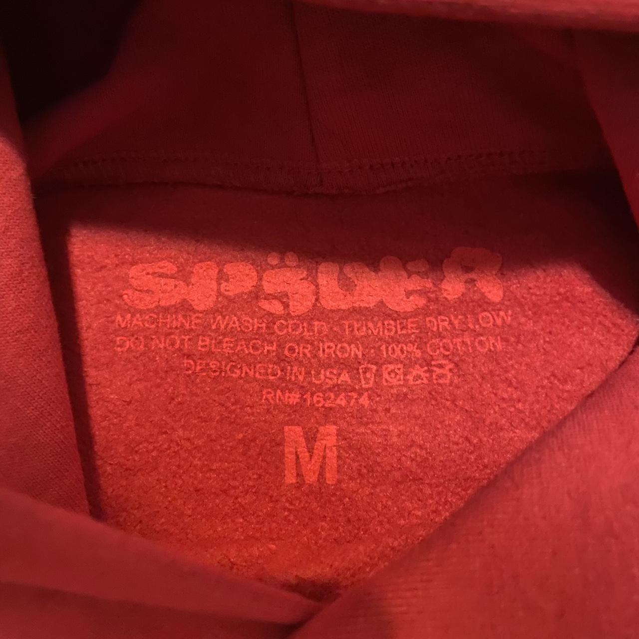 Sp5der パーカー エンジェル ナンバー 555 レッド /関送無料 Buy Sp5der Number 555 Hoodie 'Red' - 2406 1FW210106N5H RED