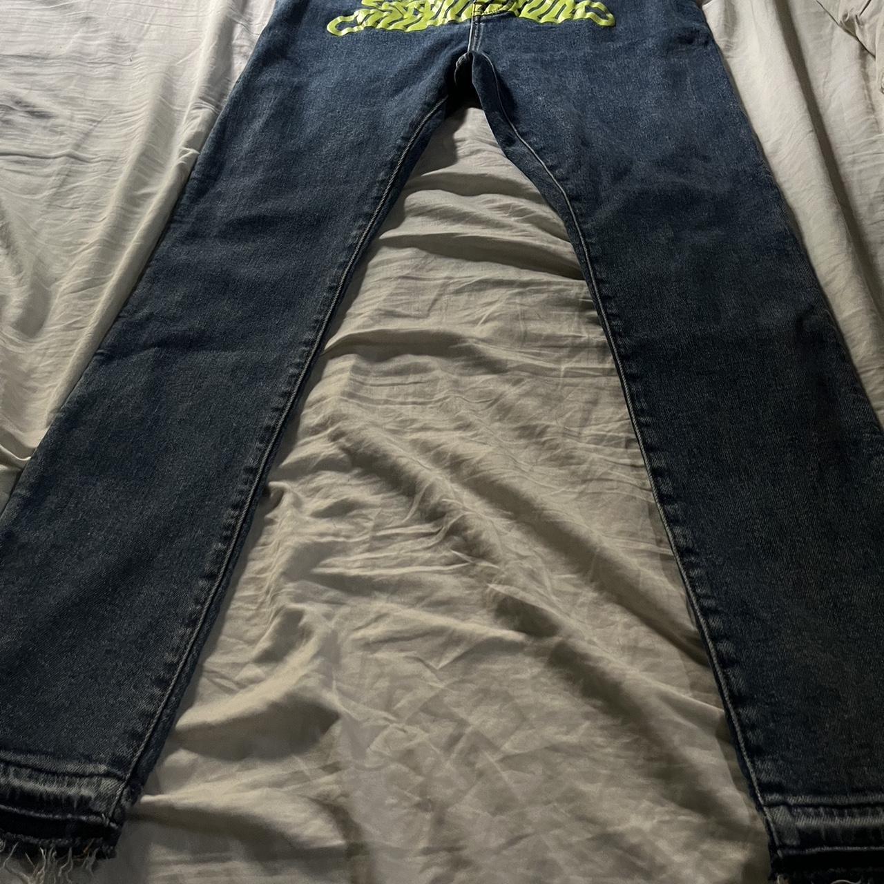 Ice Cream Men's Green Jeans Depop