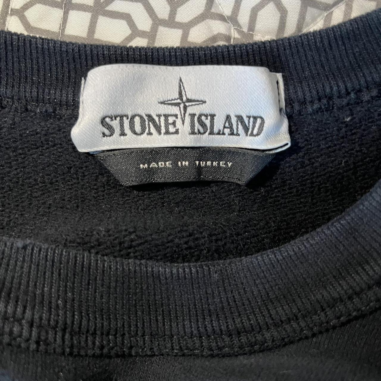 Stone Island Men's Black Sweatshirt (5)