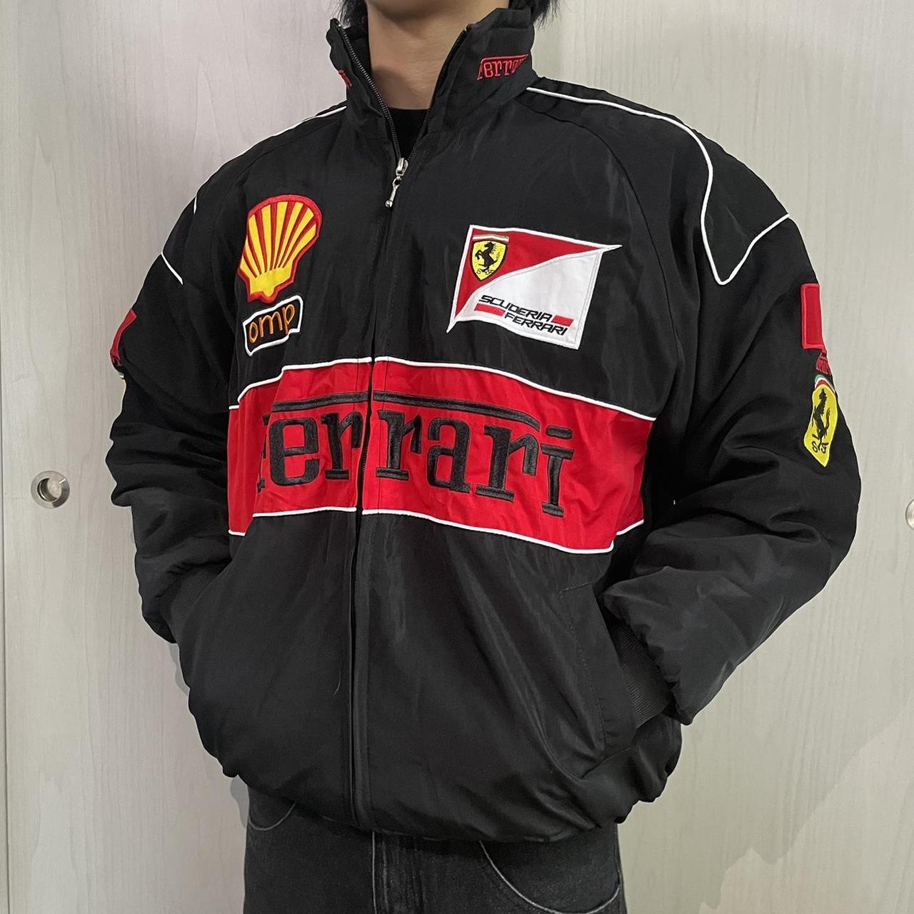 FERRARI RACE CAR JACKET 🏎️🏎️ Super comfortable and... - Depop