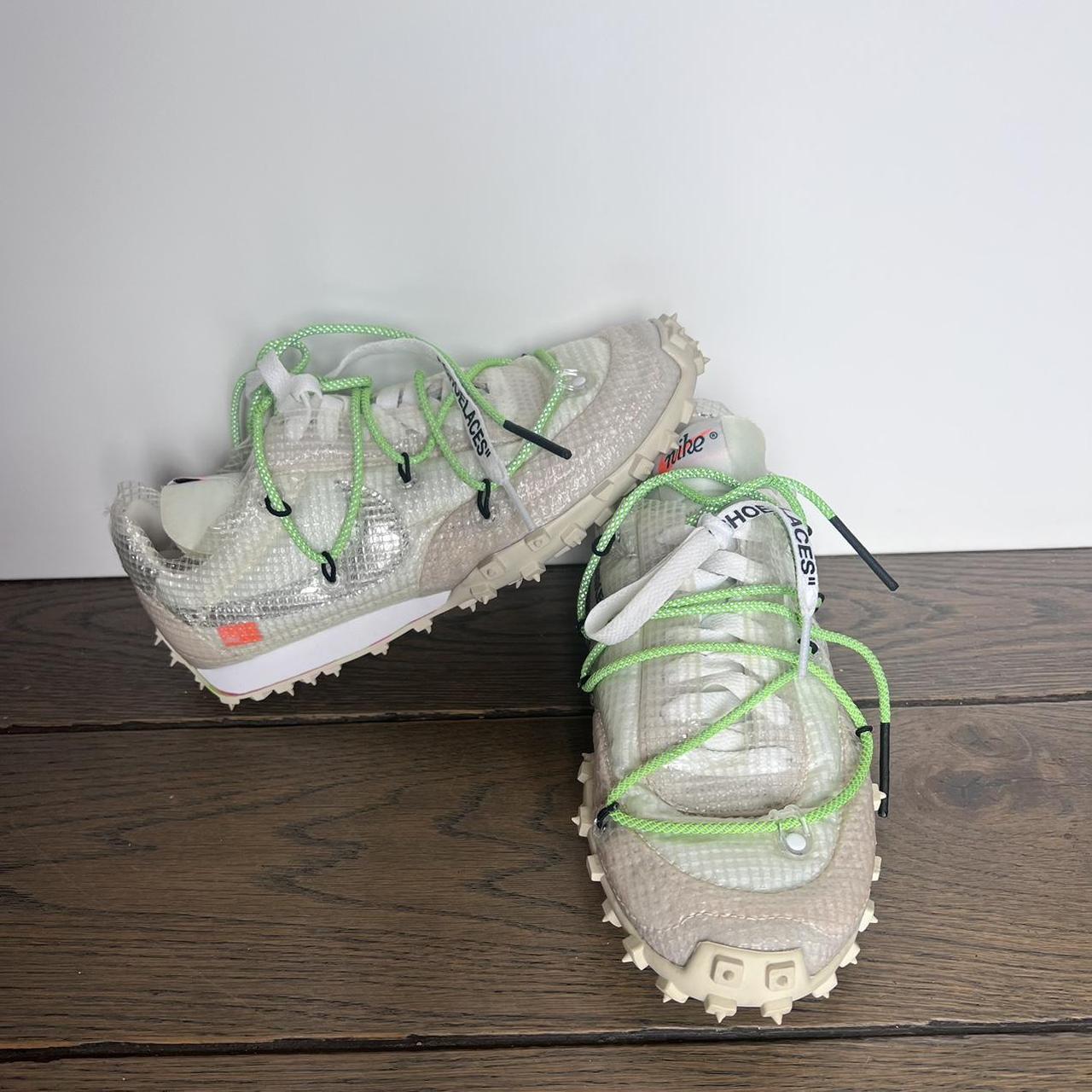 Nike Off-White x Waffle Racer Electric Green