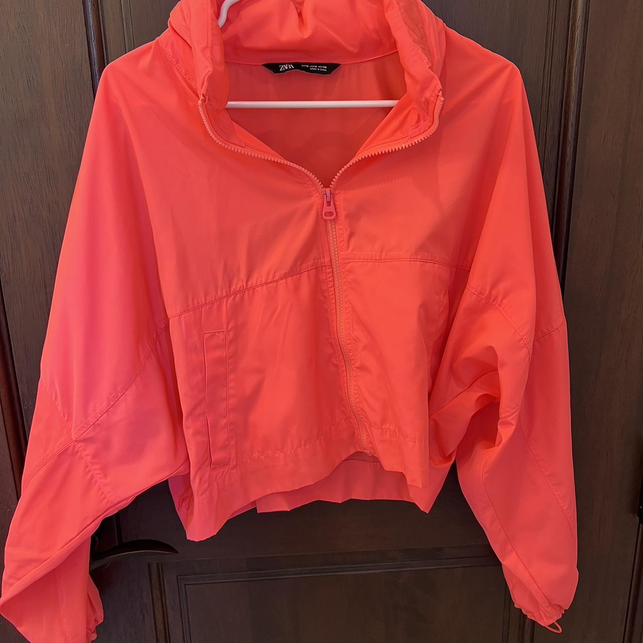 Zara neon jacket sale