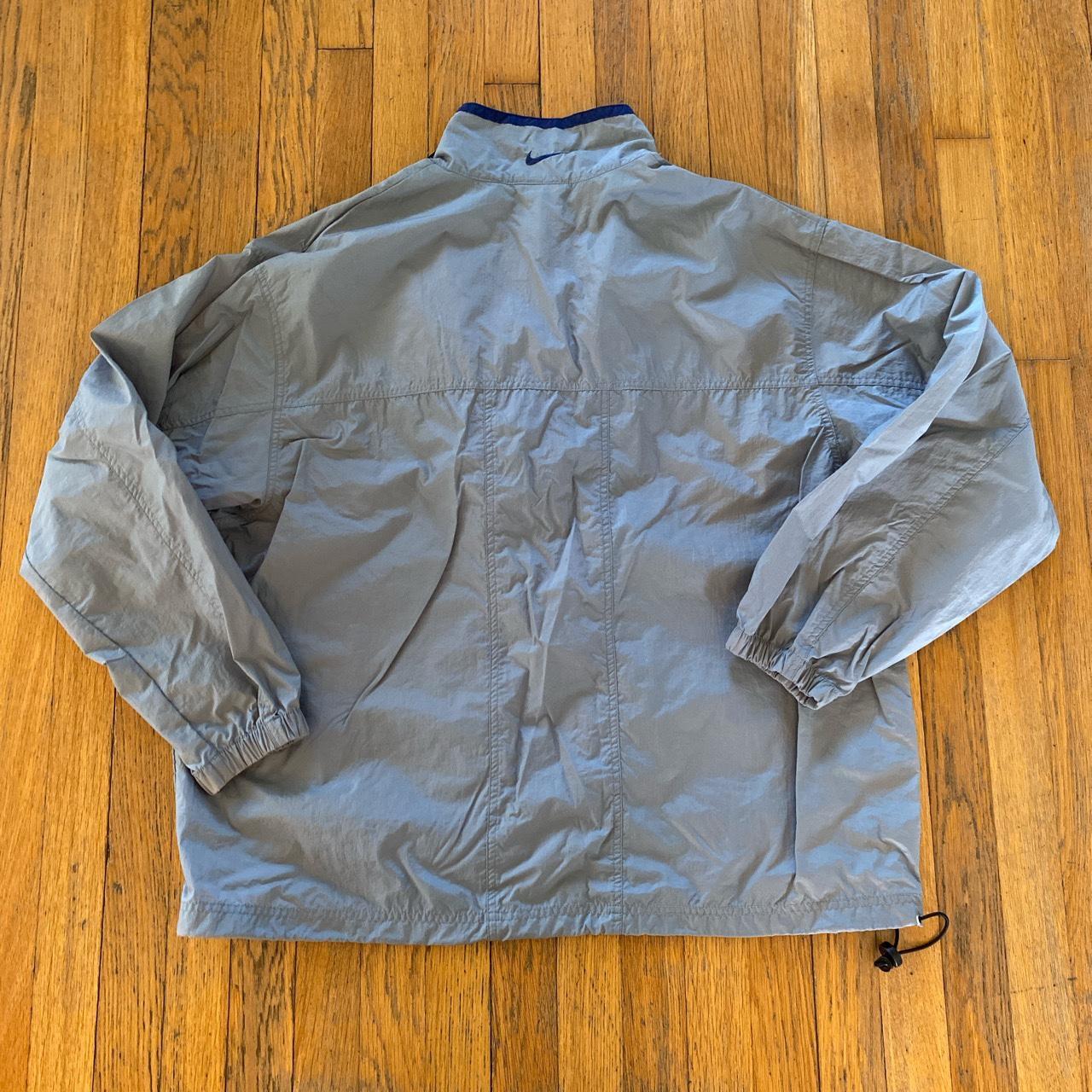 mens nike grey windbreaker