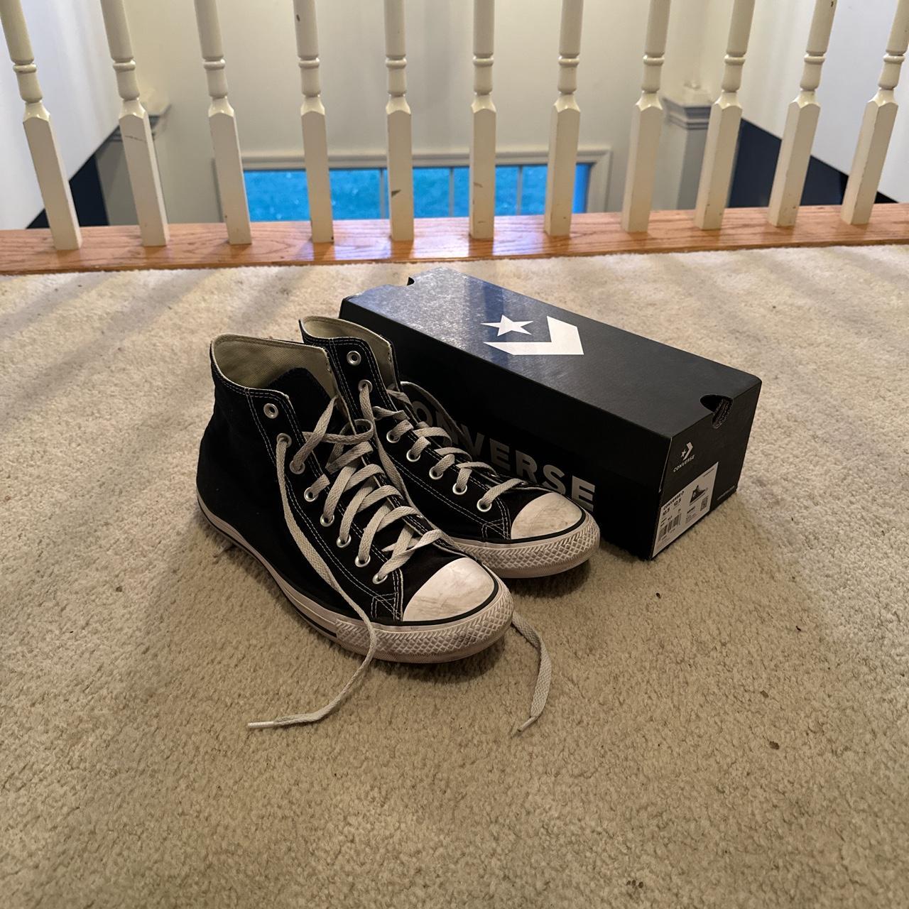 Mens black and white chuck clearance taylors