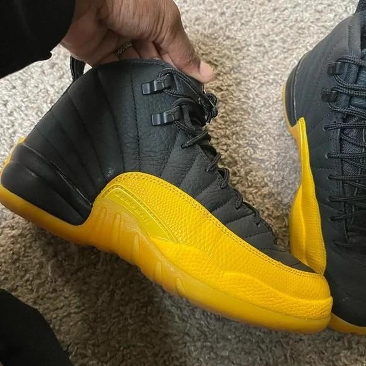 fake black and yellow 12s